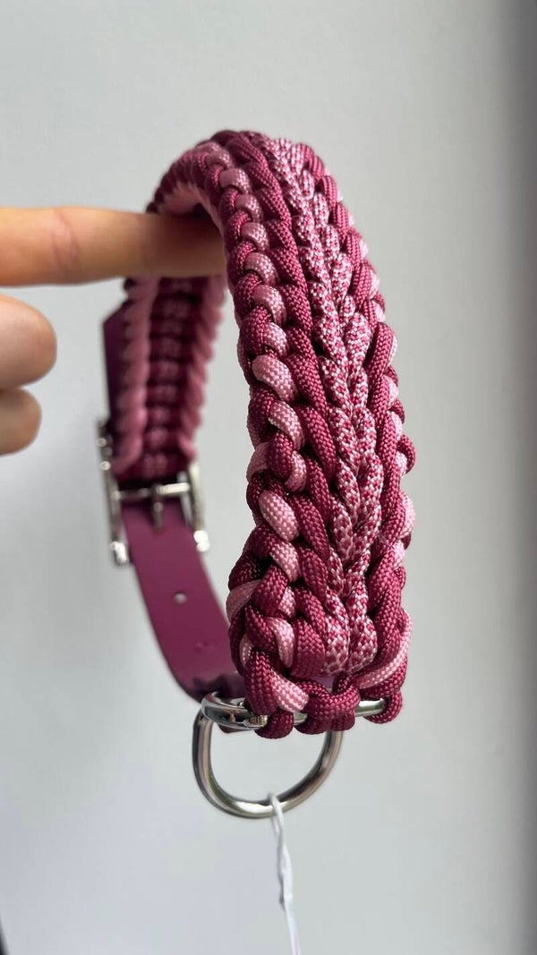 Paracord halsband, maat M