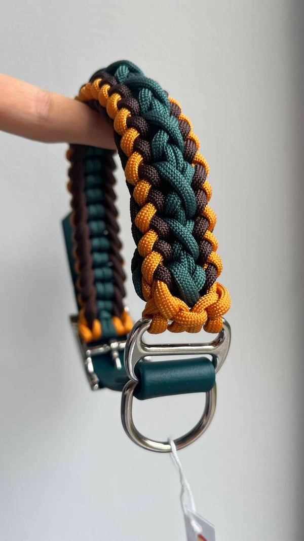 Paracord halsband, maat S-M (33-43)