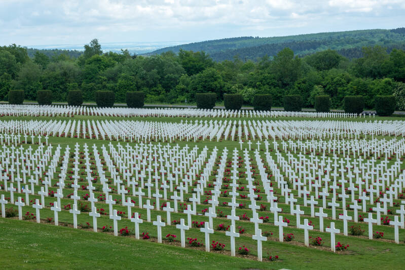 Verdun, begraafplaats ter herdenking aan  WO I
