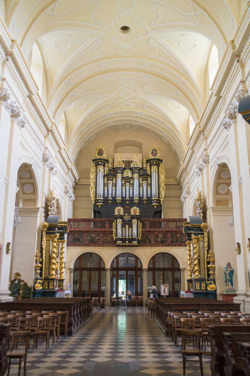 Interieur kerk