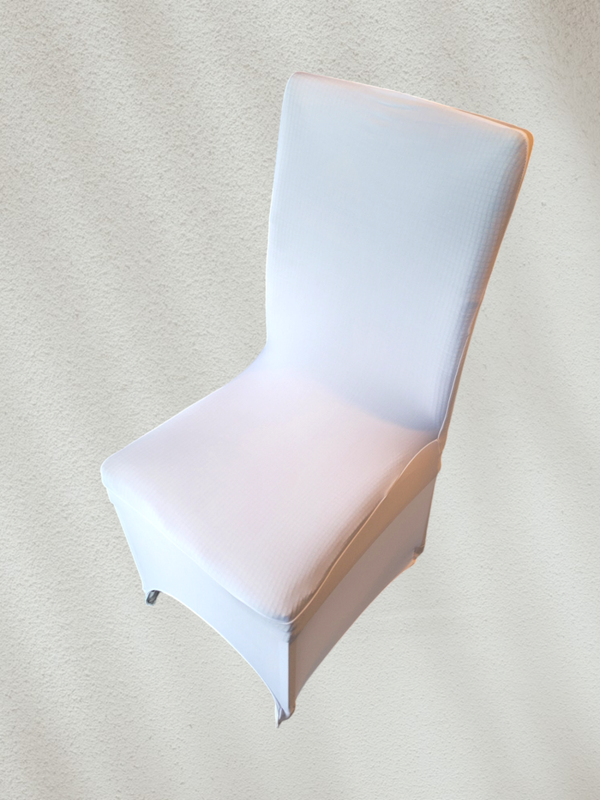 Housse de chaise blanche