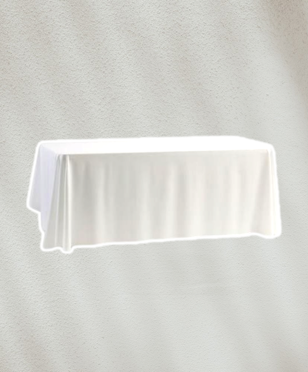 Nappe rectangle blanche 300x175cm
