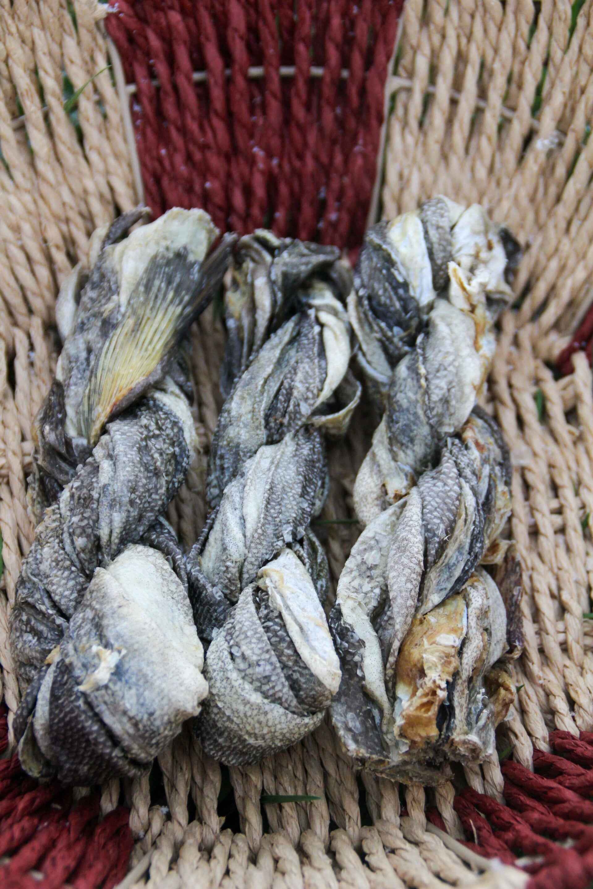 Vis twist - 100% Kabeljauwhuid