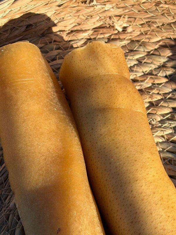 Runderkophuidrollen – extra stevige kauwsnack