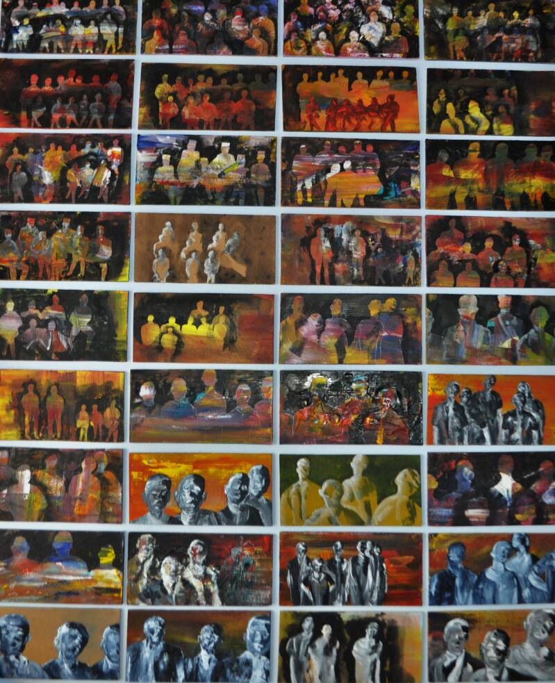 de op een na laatste groepsfoto