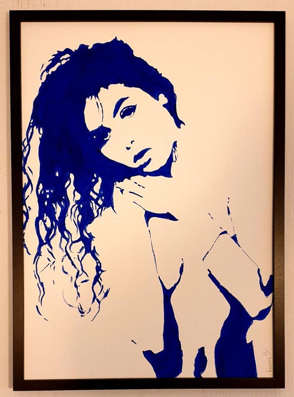 In the mood op papier met lijst