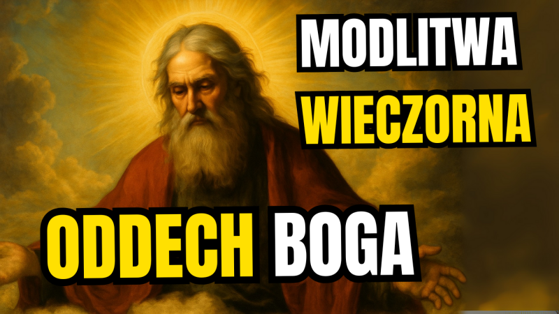 Wieczorna modlitwa do Boga 