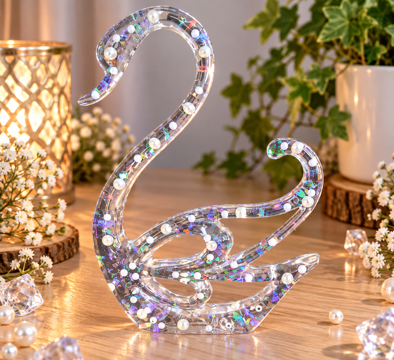 Le cygne de cristal