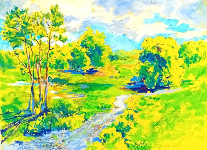 21 x 29 cm SOLD