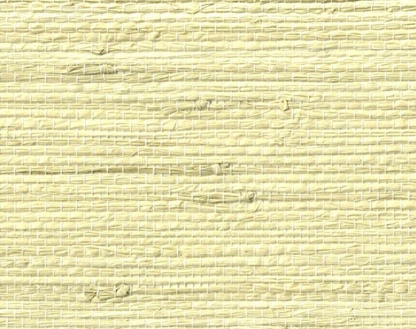 TGR-04 Grastapete, echtes Gras, Naturtapete, Hellbeige.