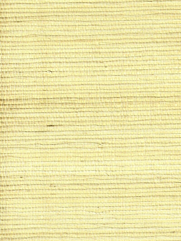 TGR-05 Grastapete, echtes Gras, Naturtapete, Hellbeige bis Gelb feine Struktur