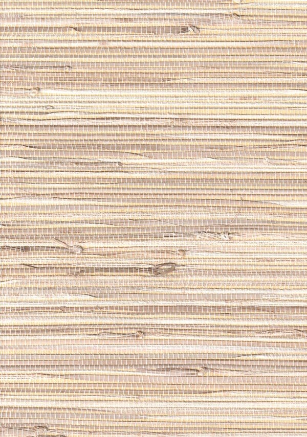TGR-07 Grastapete, echtes Grashalme, Naturtapete, Hellbraun bis Braun Struktur