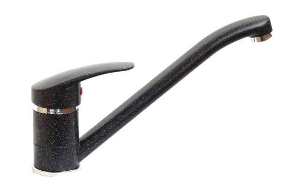 TKH-03 Einhebelmischer für die Küchenspüle, schwarz-Granit,