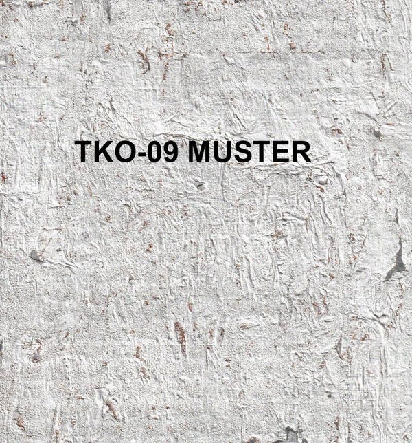 TKO-09 Muster Korktapete wunderschönes Design Silbergraue Plättchen.