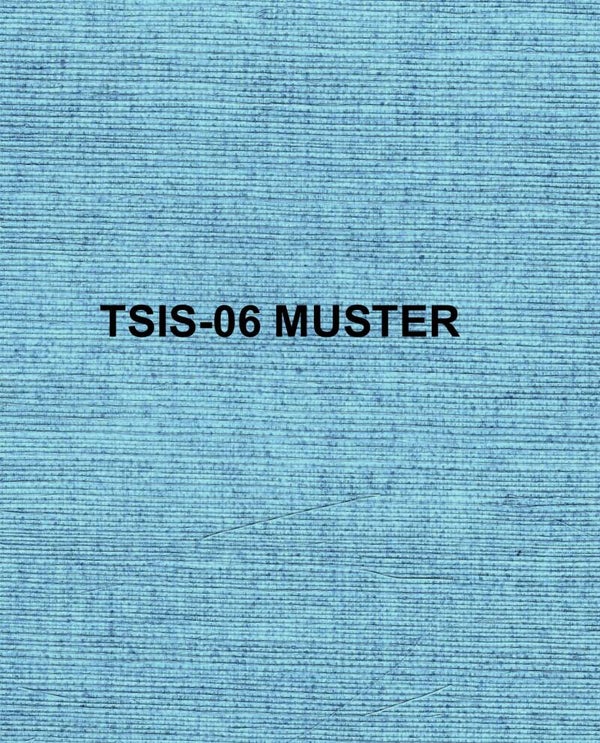 TSIS-06 Muster bestellen Sisal Tapete, Jeansblau