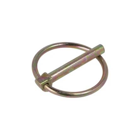 borgpen geelverzinkt 10x42 mm per stuk