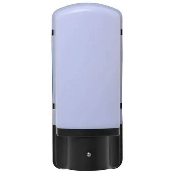 wandarmatuur sens black e27 + licht/donker sensor