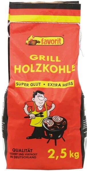 2,5 kg houtskool/grillhoutskool