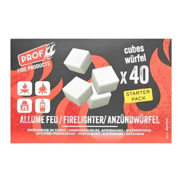 Aanmaakblokjes wit 40 dlg