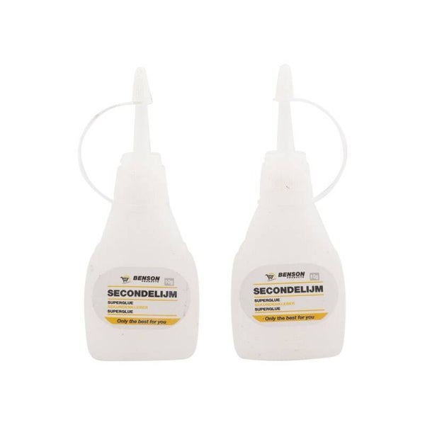 secondelijm 2 delig 10 gram.