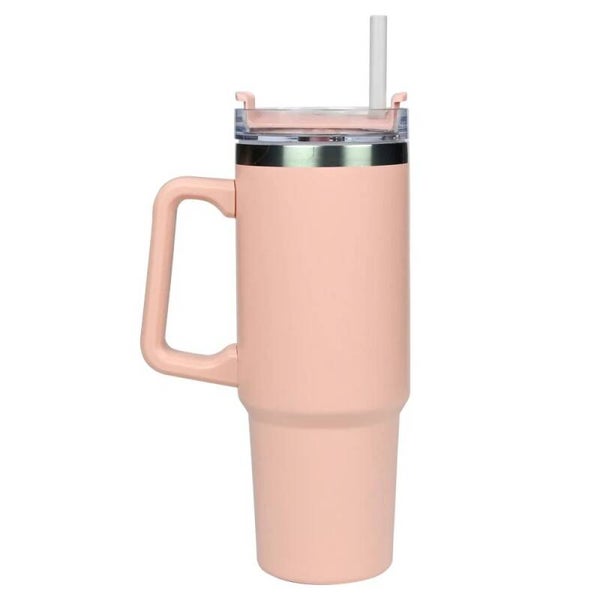 Thermosbeker 900 ml roze