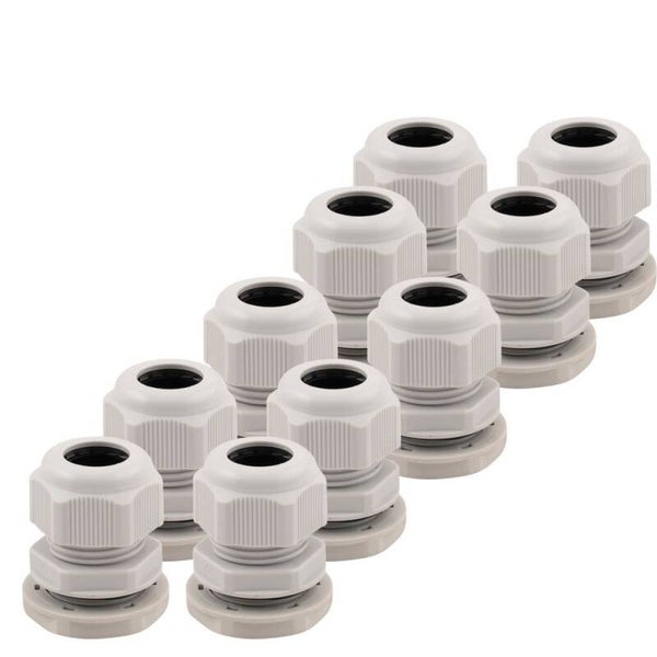 wartel m20 grijs 10 stuks.