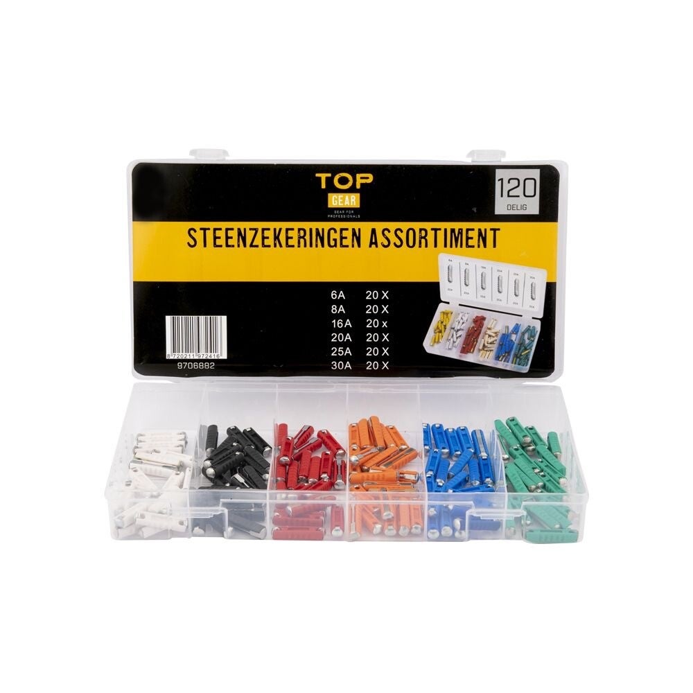 topgear steenzekeringen ass. 120-delig