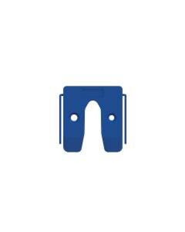 GB uitvulplaat met stelpootjes 4mm blauw 32st