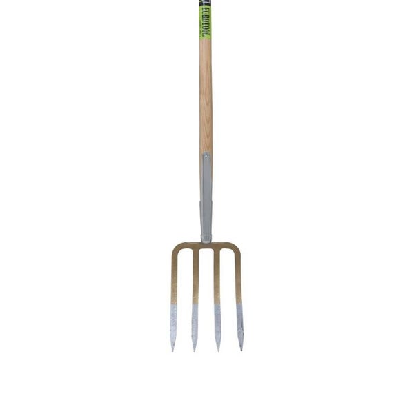 spitvork 4 tands, steel 85 cm