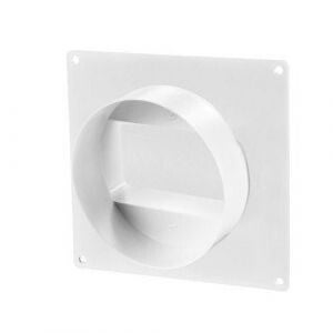 vlakkanaal 110x54mm verloopstuk +muurplaat +tsk plat > ø 100