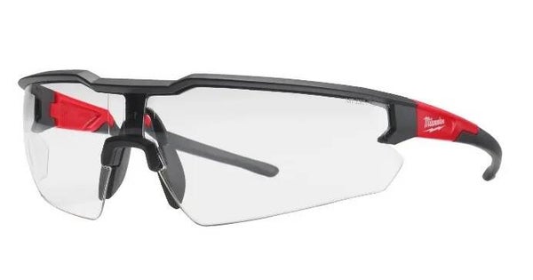 Milwaukee veiligheidsbril helder - kraswerend & anti-condens (1 stuk)