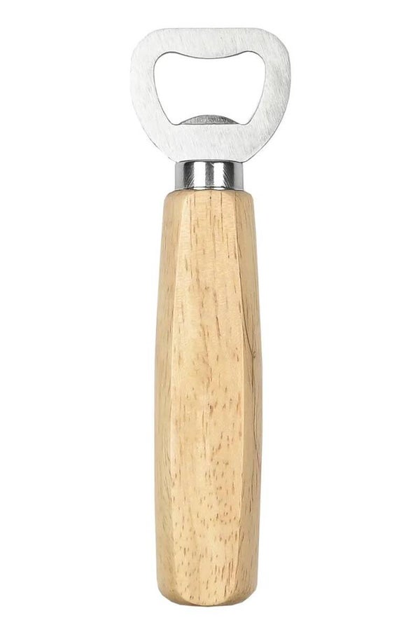 Flessenopener met houten handgreep