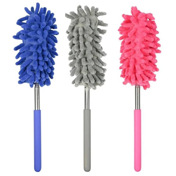 Stoffer microvezel telescopisch mini per stuk