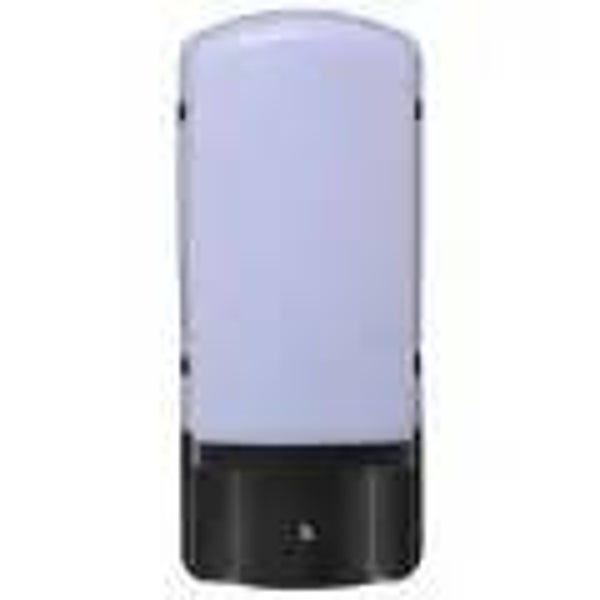 wandarmatuur sens black e27 + licht/donker sensor