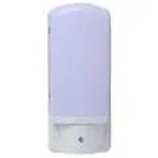 wandarmatuur sens white e27 + licht/donker sensor