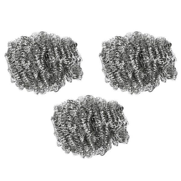 Magic Clean Staalspons roestvrij staal 3 dlg