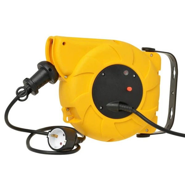 VB-extend trekveerhaspel 22+2meter 3x1,5mm neopreen