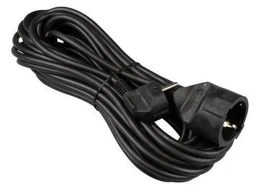 VD-extend verlengsnoer 10 meter 3x1.5mm + RA zwart