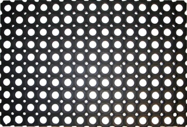 Deurmat rubberring 60 x 80 cm groot