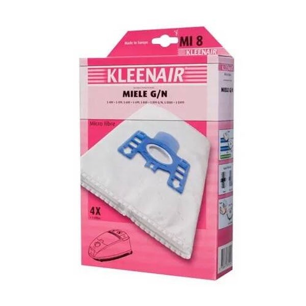 kleenair SMS stofzuigerzak Miele G/N MI-8 4 stuks+1filter