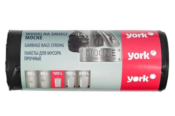 Vuilniszak 120 ltr 10 dlg grijs