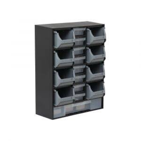 ladenkast grote laden, 17 laden