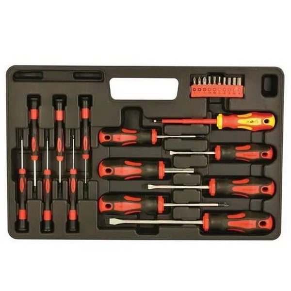 TOOLS-box 23-delige schroevendraaier & bitset