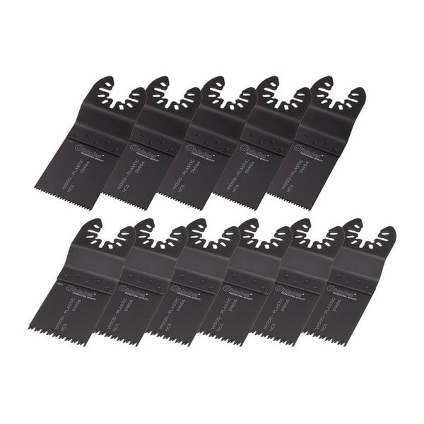 Qblades MultiZaagbladenset voor hout 11-delig -SET 10+1ST