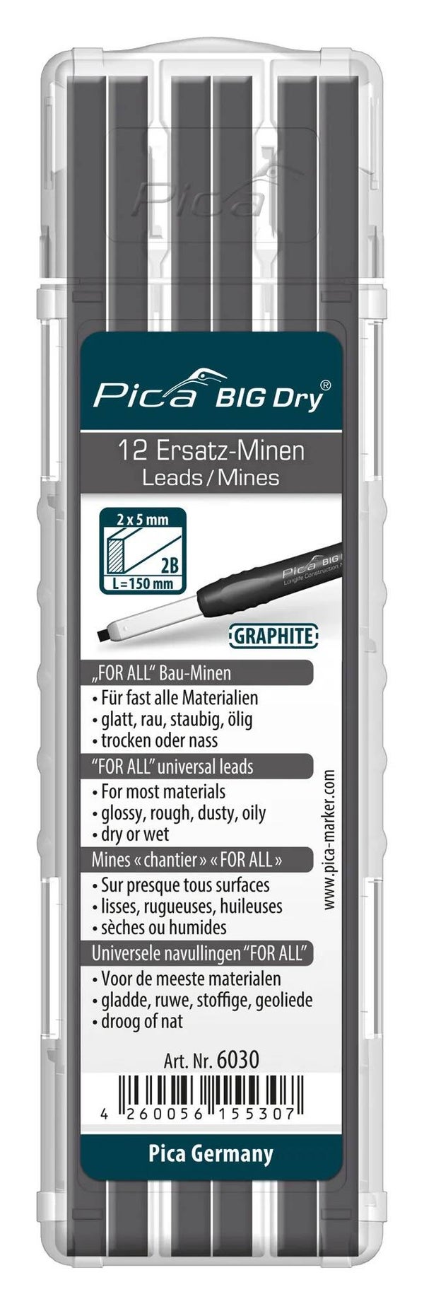pica-big dry longlife navulling 6030sb pica 12st