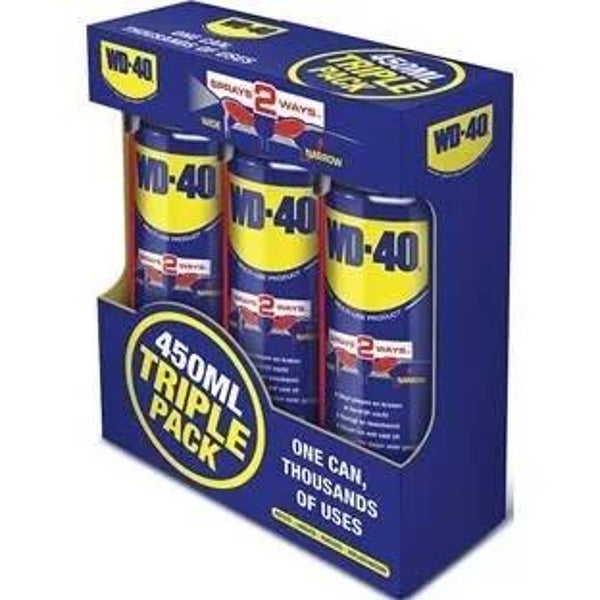 WD40 Multi-Use 450ml smart straw spuitbus - 3-Pack