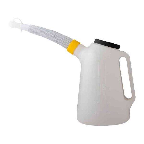 olievulkan / maatbeker met flexibele tuit