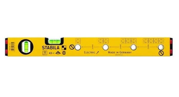 Stabila waterpas 70 Electric tbv inbouwdozen 43cm