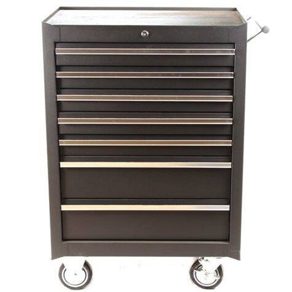 gereedschapswagen 7 laden zwart heavy