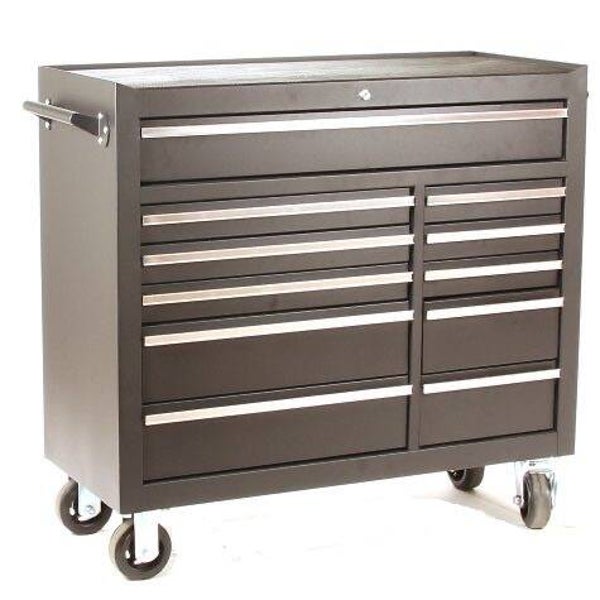 gereedschapswagen 11 laden zwart